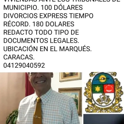 ABOGADO 35 AÑOS DE EXPERIENCIA