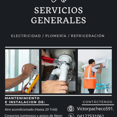 Victor Pacheco, Mantenimiento de Aires Acondicionados