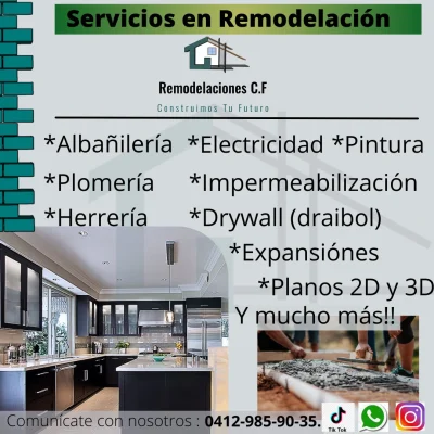 Remodelaciónes C.F " servicios Generales"