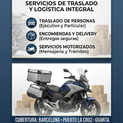 servicios de traslados y logística integral Darwins Martínez