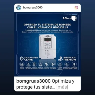 BOMBAS Y GRUAS 3000 C.A