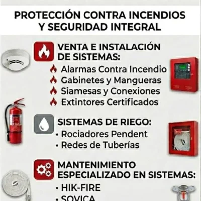 suministros, servicios, instalaciones y mantenimiento de sistemas de seguridad  Luis Ramírez