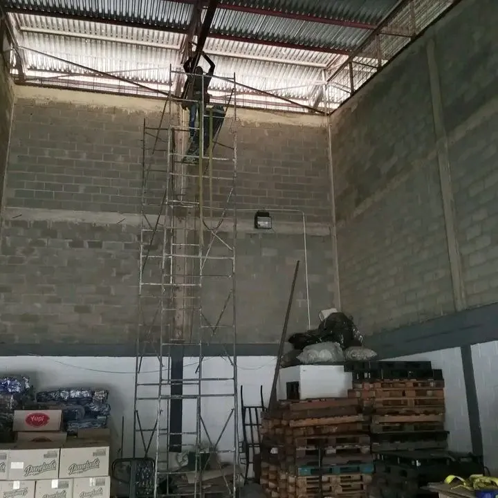 Instalación de luminarias