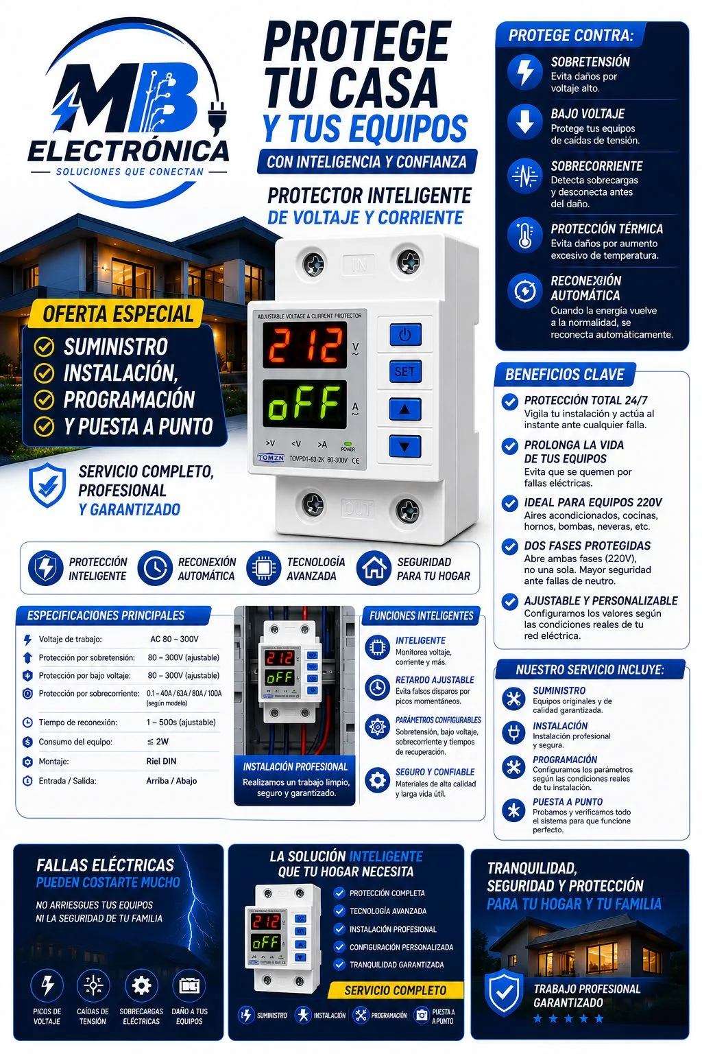 Electricidad Residencial e Industrial - Imagen 2