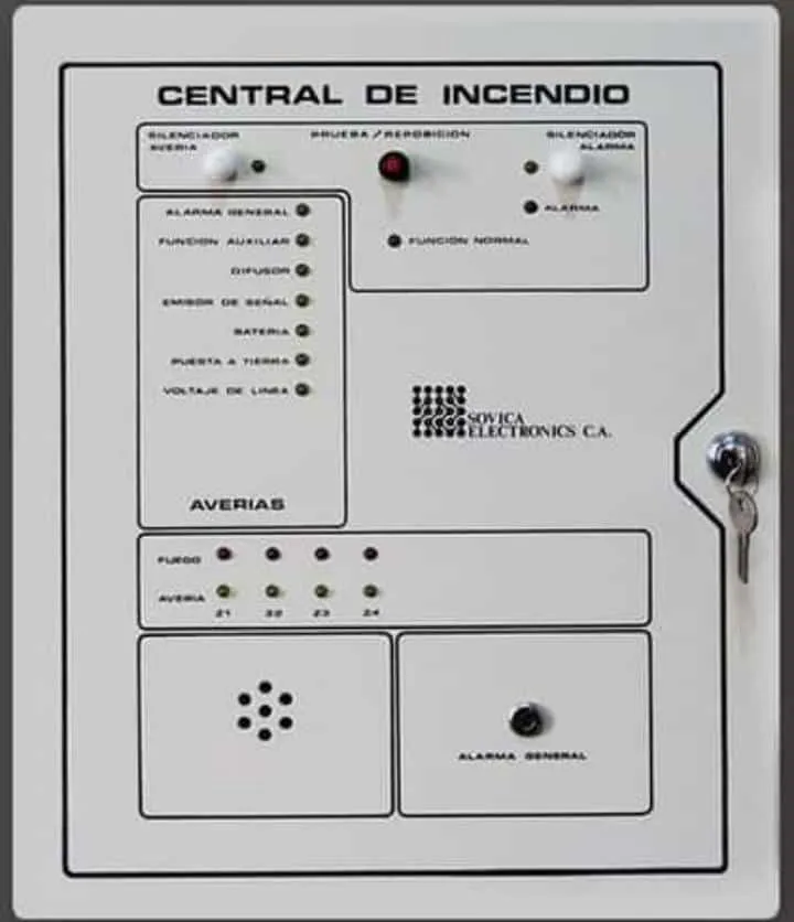 alarmas de incendios y sistemas contra incendios
