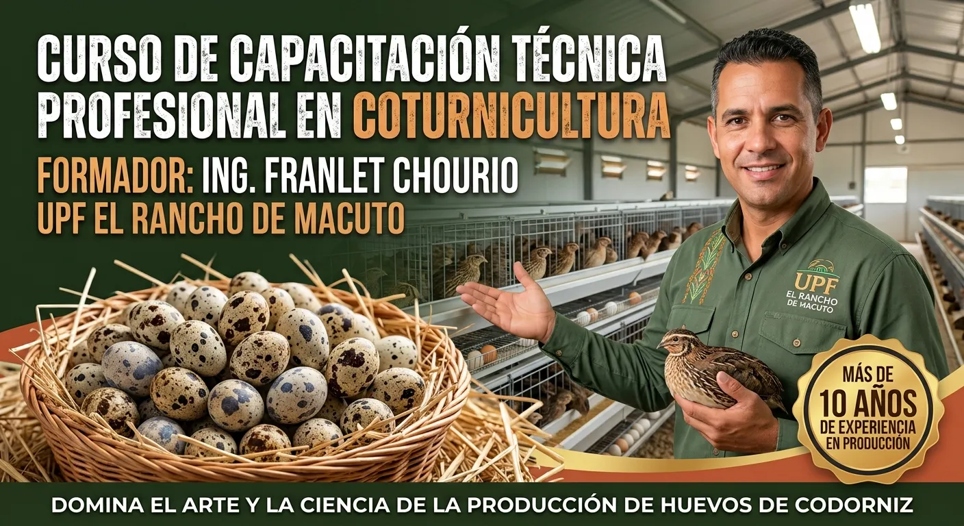 Curso Tecnico Profesional de Producción de Huevos de Codorniz