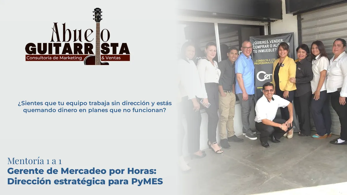 Gerente de Mercadeo por Horas: Dirección Estratégica para Pymes