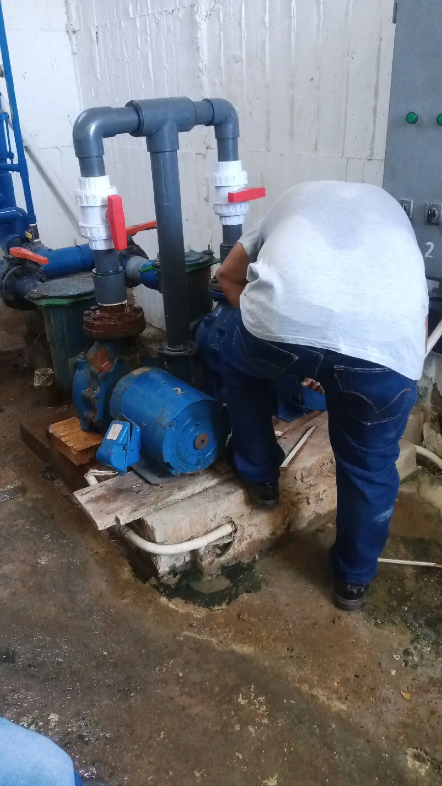 Reparacion y mantenimiento de bombas de Agua
