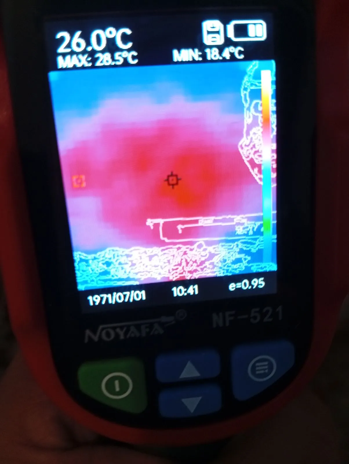 localización de filtraciones con cámara térmica