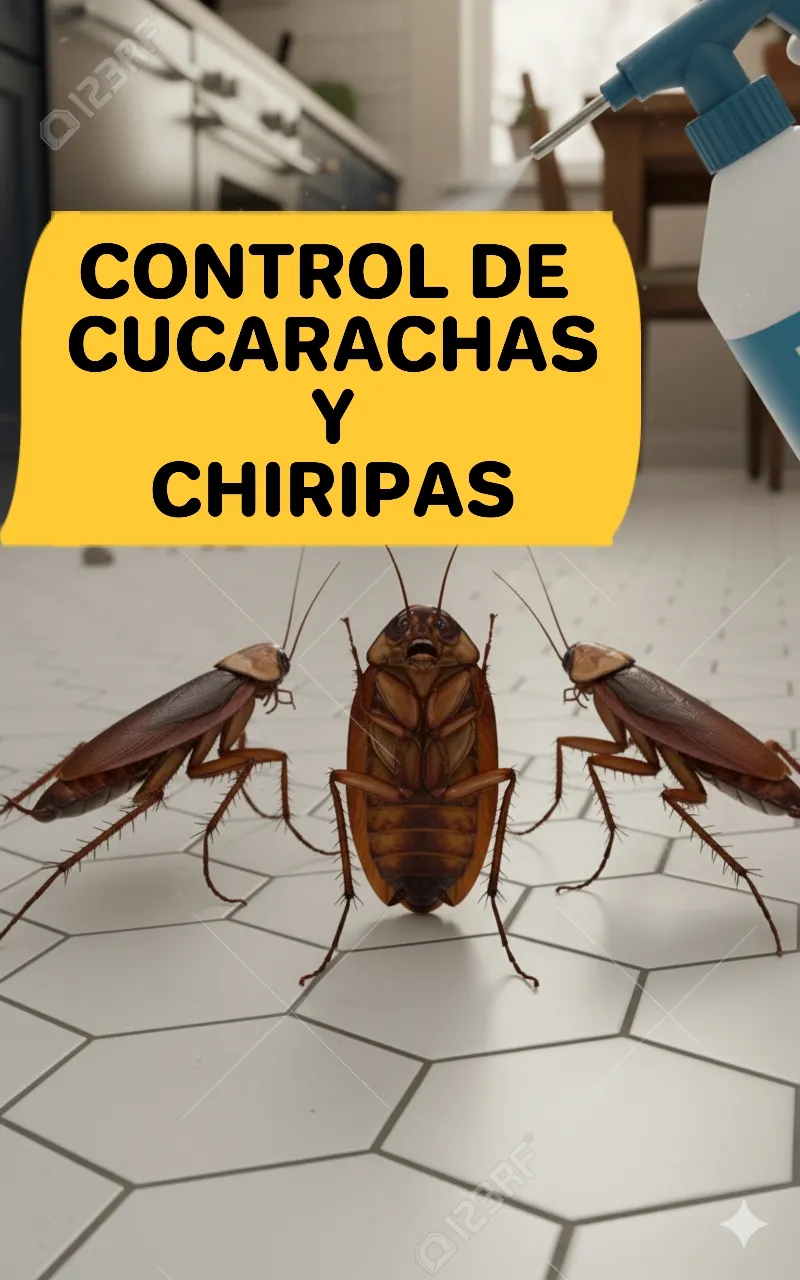 Fumigación Residencial contra Chiripas - Imagen 1