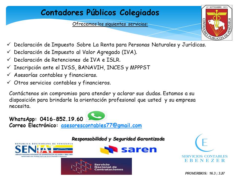 Servicios Contables - Inscripción y Renovación Anual ante el Registro Nacional de Contratistas (rnc) - Imagen 1