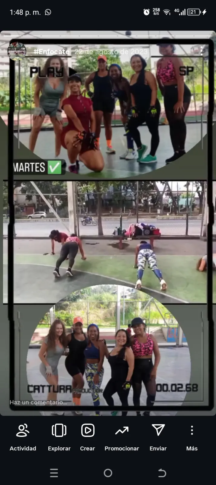 Instructora de Entrenamiento Funcional