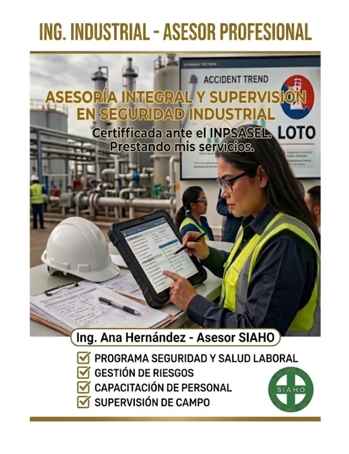 Asesora en Higiene y Seguridad Laboral